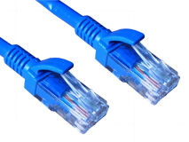 1m SAC CAT5e Patch Lead RJ45 BLUE