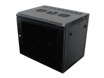 PENN-ELCOM Wall Cabinet 9U Black