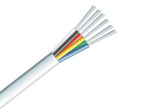 100m KORTEX 6 Core PVC Alarm Cable WHITE