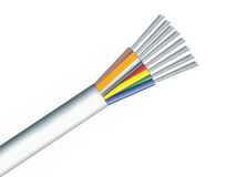 100m KORTEX 8 Core PVC Alarm Cable WHITE