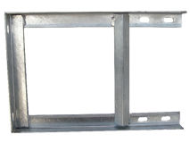 SAC 12" x 18" Wall Bracket Galvanised