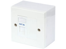 PHILEX Single CAT RJ45 Wall Outlet KIT