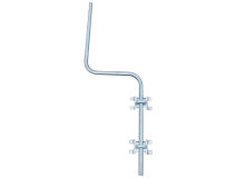 SAC Short Steel Sat SWAN Mast w/brackets