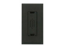 CLICK 13A Fused Spur Connection Unit BLACK