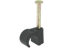 (100) GIRAFF Budget 7mm Clips Black