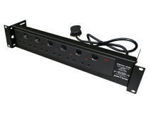 PENN-ELCOM 6 Way Switched Rack Mount PDU