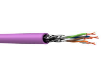 (m) WEBNET CAT6a SFSPE LSZH Violet (Drum)