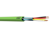 (m) 2 Pair 0.8mm KNX Cable LSZH Green