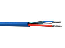 (m) WEB 18/22 Blue 18 AWG+22 AWG LSZH Blue