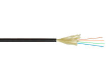 500m 4 Fibre OS2 Tight Buffered LSZH Black