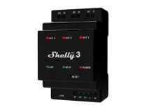 SHELLY 3CH DIN Rail 16A Relay Switch with