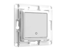 SHELLY 1-button White Wall Switch for