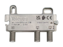 TELEVES 2 Way Splitter Passes IR and DC