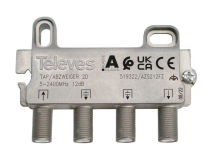 TELEVES 2 Way 12dB Tap (5-2400MHz )