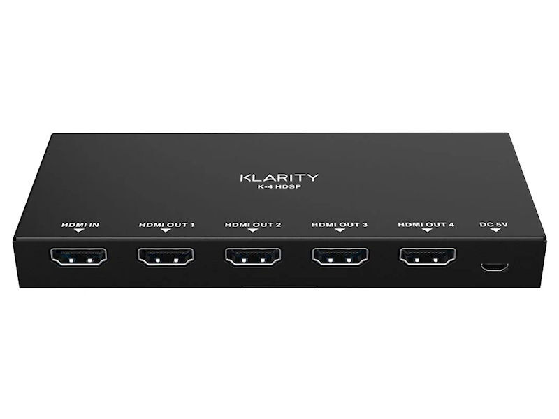 KLARITY 4 way 4K30 HDMI Splitter
