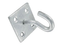 BLAKE 65mm Guy Wire Hook Plate Galvanised