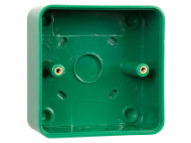 RGL Plastic Surface Back Box Green