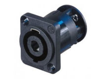 (1) NEUTRIK SpeakON Chassis D Flange