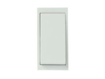 CLICK 10A 2 Way Rocker Switch WHITE