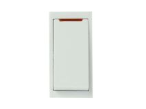 CLICK 20A Double Pole Switch Neon WHITE