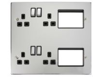 MEDIA XL Satin Chrome + BI 6 Module