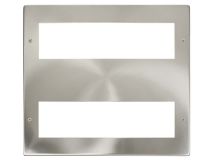 MEDIA Outlet Satin Chrome 16 Module