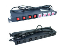 ALL-RACK 8 Way C13 Horizontal PDU Switched