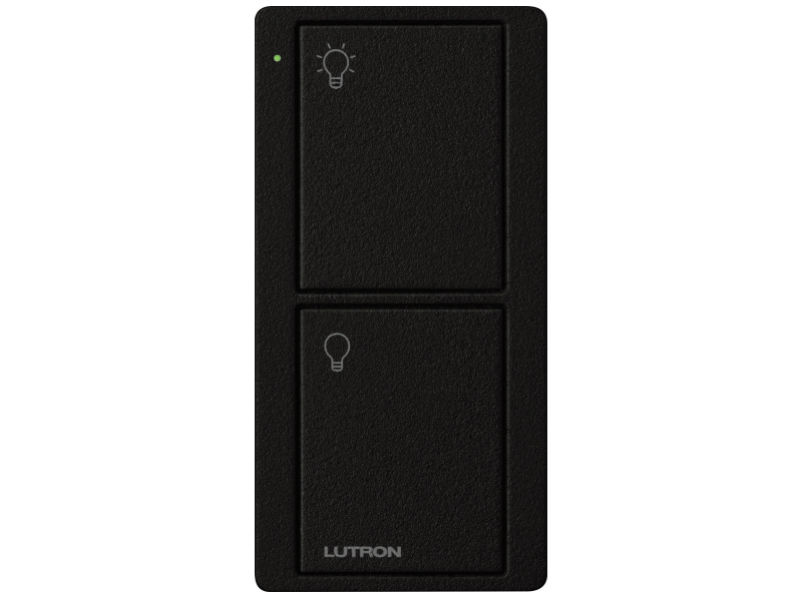 LUTRON Pico 2 Button Lights BLACK