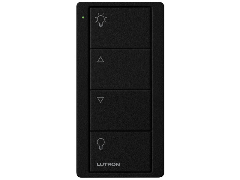 LUTRON Pico 4 Button Zone Lights BLACK