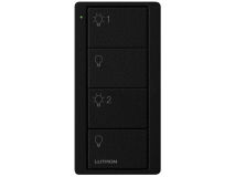 LUTRON Pico 4 Button 2-Group Lights BLACK