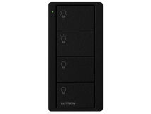 LUTRON Pico 4 Button Scene Lights BLACK