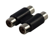 (1) SAMSON 2x RCA - 2x RCA Female Coupler 