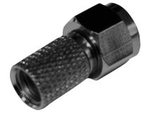 (1) BLAKE Quality Screw F Plug 1mm BLACK