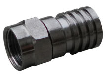 (100) BLAKE Cabelcon Crimp F Plug 1mm
