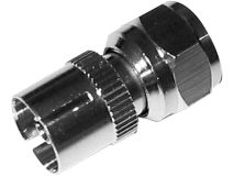 (1) BLAKE F Male - Coax Female Adaptor