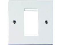 CLICK Outlet 1 Module WHITE