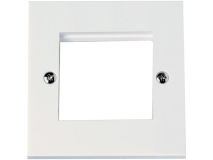 CLICK Outlet 2 Module WHITE