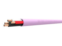 300m QED 4 Core LSZH Speaker Cable PINK