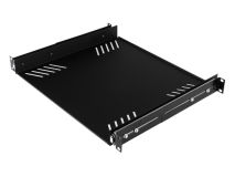 PENN-ELCOM 1U Sliding Rack Tray Black