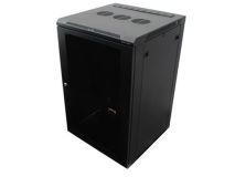 PENN-ELCOM Wall Cabinet 18U Black