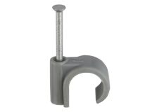 (100) UNIFIX 6mm Clips GREY