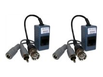 (2) SAC CCTV RG59+DC Aud/Vid/Power to CAT