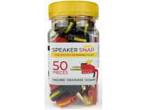 (50) SPEAKER SNAP 4mm Banana Plugs
