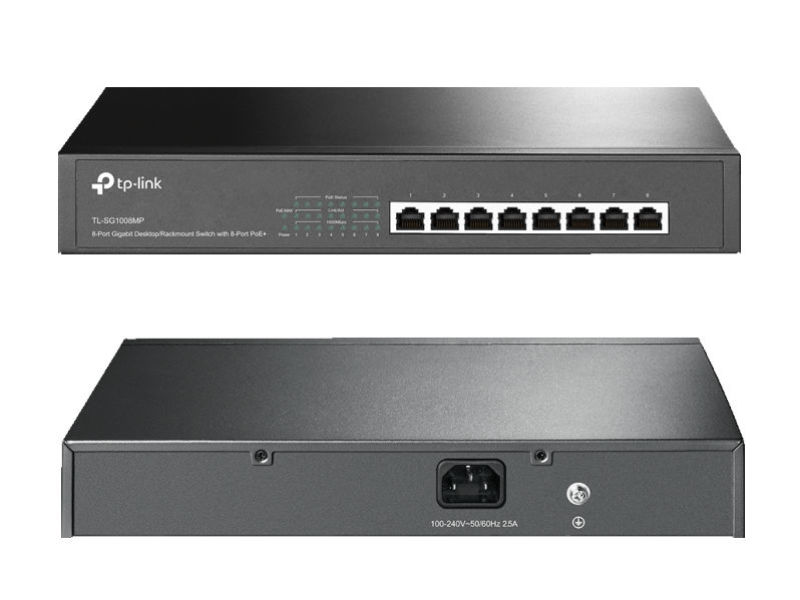 TP-LINK 8 Port Gigabit Ethernet Switch POE from Alltrade