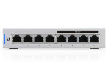 (1) UBIQUITI UniFi Switch 8 Port PoE 60W