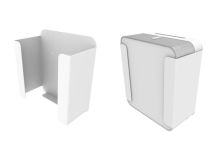 PENN-ELCOM Wall Bkt. CONNECT:AMP White