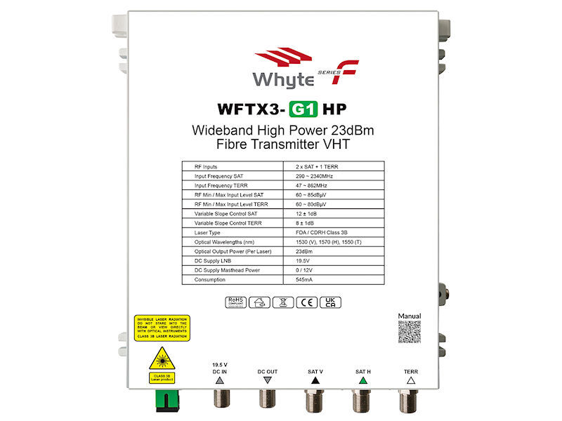 WHYTE Series F Optical Transmitter VHT